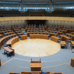 Plenarsaal im Landtag NRW