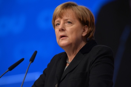 2015-12-14 Angela Merkel CDU Parteitag by Olaf Kosinsky -7
