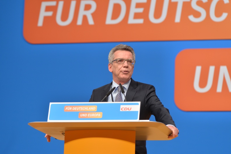2015-12-14 Thomas de Maizière CDU Parteitag by Olaf Kosinsky -11.jpg