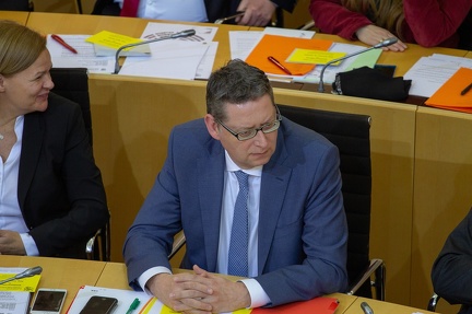 2019-01-18 Konstituierende Sitzung Hessischer Landtag SPD Schäfer-Gümbel 3907