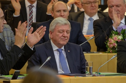 2019-01-18 Konstituierende Sitzung Hessischer Landtag Wahlgang Ministerpräsident  3975
