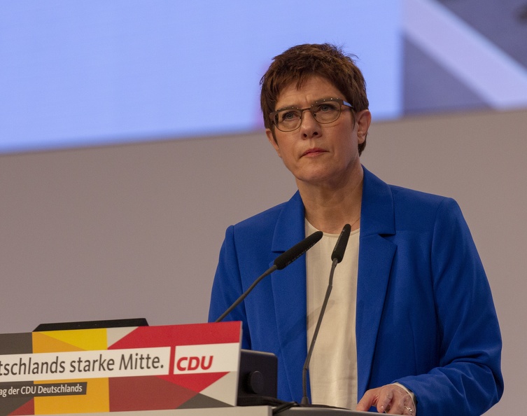 2019-11-22 Annegret Kramp-Karrenbauer CDU Parteitag by OlafKosinsky_MG_5382.jpg